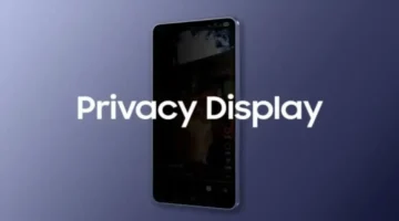 الهاتف الأول الذي يعتمد الخصوصية في تصميم الشاشة بالكامل